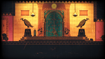 显示 Apotheon 环境的图片。