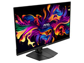 微星的 MAG 321UPX QD-OLED 是众多配备第 3 代 QD-OLED 面板的新款 32 英寸显示器之一，可实现 4K 和 240 Hz 输出。(图片来源：微星）