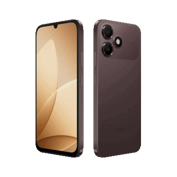 石棕色的OPPO K14 Lite。