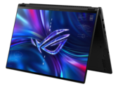 2023年的华硕ROG Flow X16现在采用240赫兹的QHD+迷你LED显示屏，采用大猩猩玻璃DXC。(图片来源：华硕)