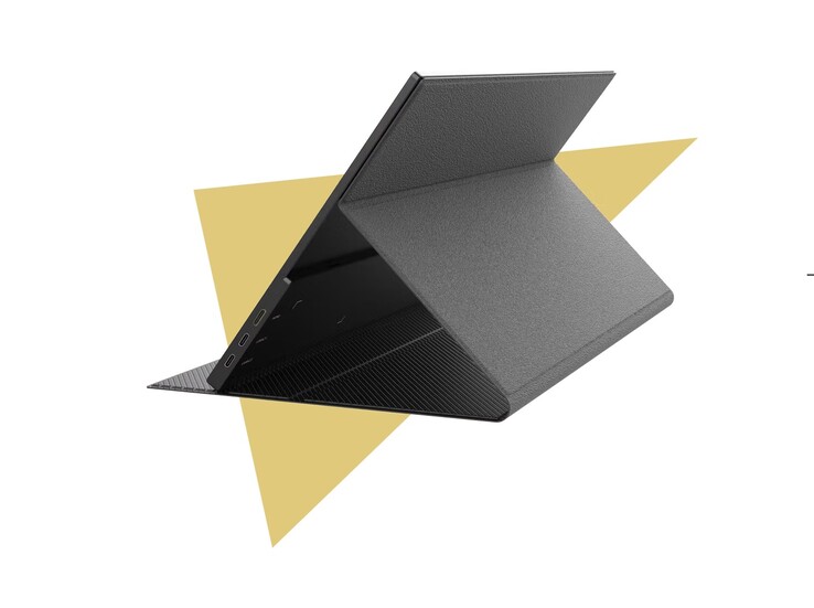 还提供一个带磁性盖的内置支架。