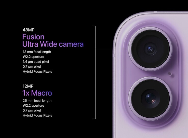 iPhone 17 可使用超广角摄像头和数码变焦拍摄微距照片。