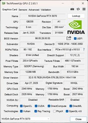 GPU-Z（1-Click-OC 已激活）