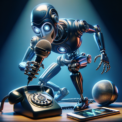 OpenAI 展示了语音引擎的功能,它可以用 15 秒钟的样本克隆一个人的声音。(人工智能图像 Dall-E 3)