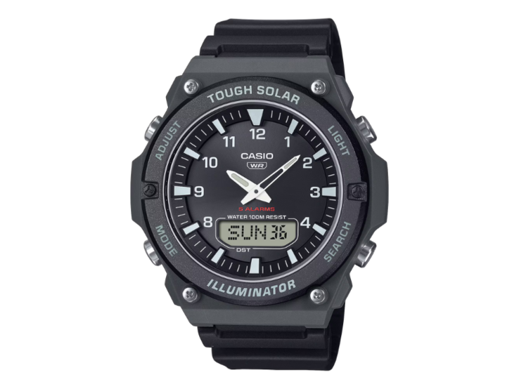 卡西欧 AQ-S820W-1AV 手表。(图片来源：卡西欧）