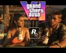 带有 Rockstar Games 徽标的《GTA 6》横幅(图片来源:Rockstar Games,有编辑)