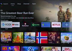 如果我想订阅Apple TV,我就会买一台Apple TV。至少谷歌电视还允许我们安装其他启动器(图片来源:Notebookcheck)