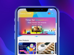 Govee Home 应用程序 v6.7.2 版本重点关注社区部分。(图片来源：Govee）