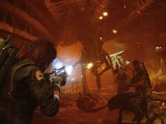 图片来自 Steam 上的游戏《异形：火队精英》（Aliens：Steam 上的 Fireteam Elite 显示了一只异形。(图片来源：Steam）