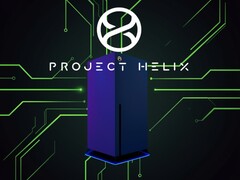 展示 Project Helix Xbox 游戏机概念的横幅