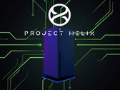 展示 Project Helix Xbox 游戏机概念的横幅