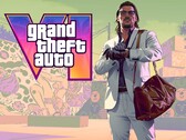 劳尔-包蒂斯塔（Raul Bautista）与《GTA 6》徽标相邻（图片来源：Rockstar Games，有编辑）。
