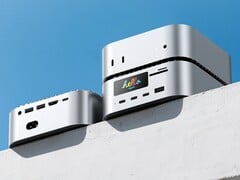这款最新的 Mac Mini 扩展坞配有内置屏幕（图片来源：RayCue）