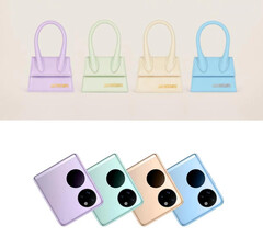 华为将首先在中国揭晓Pocket S。(图片来源：华为)