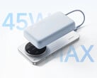 小米新款 45 W 移动电源正在为小米 17 Ultra 充电。