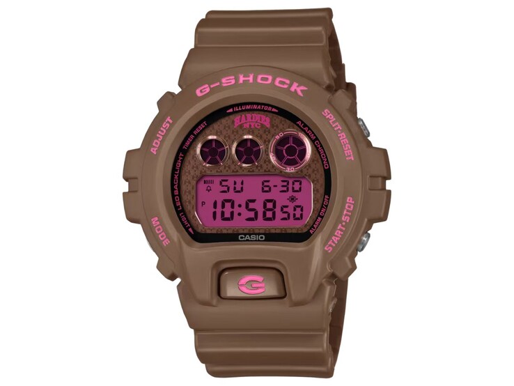 卡西欧 G-Shock x Hardies NYC DW6900HH-5 腕表。(图片来源：卡西欧）