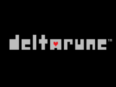 Switch 2 发布预告片中的 Deltarune 徽标 图片来源 UNDERTALE 和 DELTARUNE 官方 YouTube