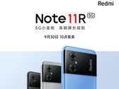 Redmi Note 11R是众多Redmi Note 11系列智能手机中的一款。(图片来源：小米)