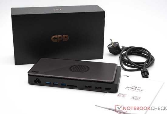 GPD 的 G1 显卡底座仍然相当笨拙和昂贵，但像微星这样规模和声势浩大的品牌可能会对更精致的产品更感兴趣。(图片：Notebookcheck）