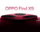 OPPO 将不会在全球范围内销售 Find X9 或 Find X9 Pro,这两款机型在中国的配色为红色。(图片来源:Oppo - 已编辑)