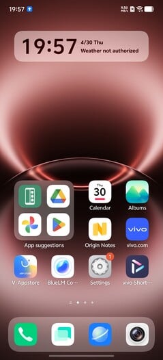 vivo X300 Ultra：主屏幕