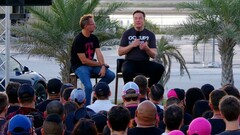 T-Mobile 在 iPhone 上开启了 Starlink(图片来源:SpaceX)