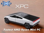 Xyber XPC Mini PC 安装在特斯拉 Cybertruck 复制品中。(图片来源：Xyber）