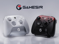 GameSir 将出售两种颜色的 G7 Pro，并配有相应的充电底座。(图片来源：GameSir）