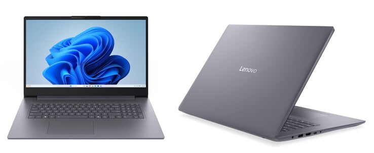 月光灰外观的 IdeaPad Slim 3i 17IWC11。