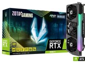 Zotac RTX 3090 Ti AMP Extreme Holo回顾。(图片来源：Zotac)