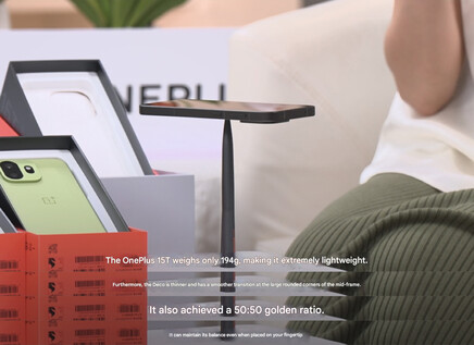 OnePlus 15T 发布会现场截图（机译）