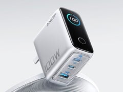 Anker 在中国推出了新款智能显示充电器 Lite（如图）。(图片来源：Anker）