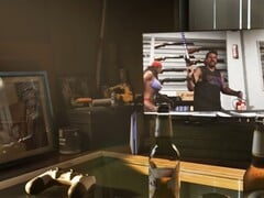 GTA VI》预告片 2 截屏,展示了 PlayStation 4 控制器