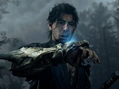 一张新《鬼武者》游戏主角宫本武藏的照片。