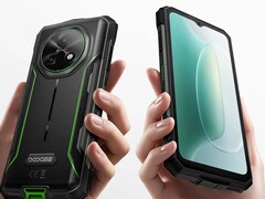 Fire 5 Pro 是一款坚固耐用的智能手机，电池容量巨大（图片来源：Doogee）