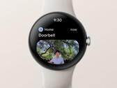 Google Home应用现在可以在一些Wear OS 3智能手表上显示带有Nest视频门铃图像的通知。(图片来源：谷歌)