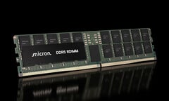 美光公司的DDR5 RDIMM内存模块。该公司新推出的512GB版本可使单台服务器配备高达12TB的内存。
