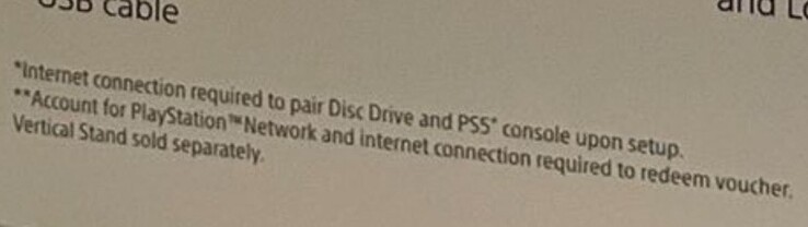 PlayStation 5 Slim 的网络连接要求（图片来自 X 上的 CharlieIntel）