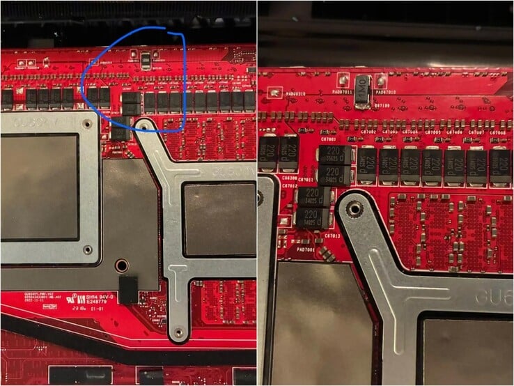 分流器改装前（左）和改装后（右）。(图片来源：thatavidreadertrue on Reddit）