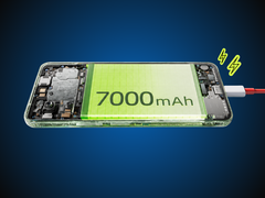 OnePlus Nord CE6 Lite 配备 7,000mAh 电池。