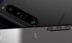 索尼Xperia 1 V预计将配备比前代产品大得多的相机传感器。(图片来源：@OnLeaks/索尼-编辑)