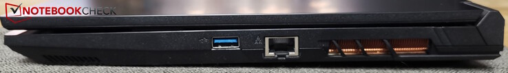 右侧USB-A 3.2 Gen 2，局域网