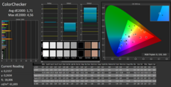 Color accuracy (calibrated)