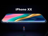 人工智能生成的 iPhone 20/XX 设计效果图。
