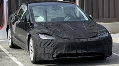 新款 Model 3 的高性能桶式座椅（图片：Pristine_Floor7545/Reddit）