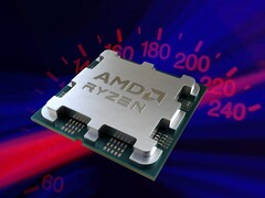 下一代 AMD Zen 6 CPU 将使用与当前 Zen 5 Ryzen 9000 芯片相同的 AM5 平台。(图片来源：AMD、Pixabay，经编辑）
