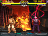 卡普空大战 SNK 2》截屏（图片来源：The Fighters Generation）
