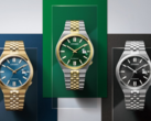 从左到右（如图），Citizen Tsuyosa NK0023-57L、NK0024-54X 和 NK0020-55E。(图片来源：西铁城）