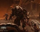 毁灭战士：黑暗时代》的故事发生在《毁灭战士 2016》之前。(图片来源：Bethesda）