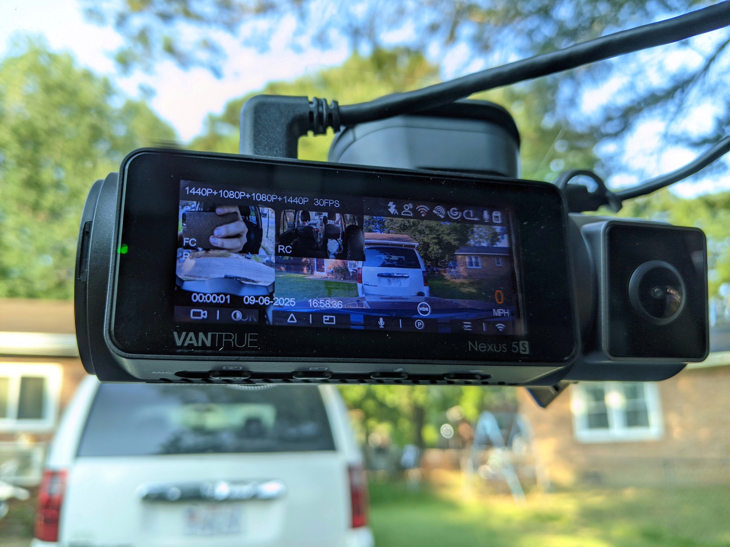 Vantrue Nexus 5S 在运行中